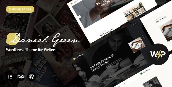 Writer – Journalist Blog + Bookstore Theme
