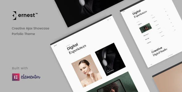 Ernest – Creative Portfolio WordPress Theme